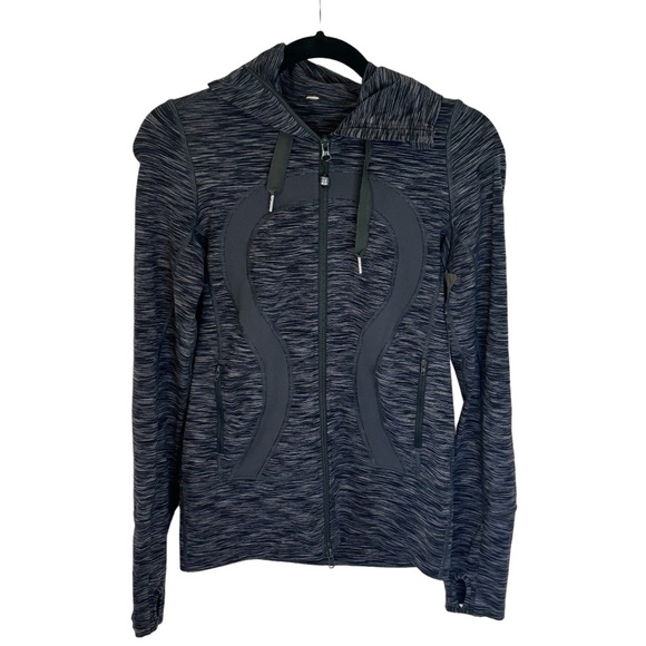 Lululemon Dark Grey Stride Full zip Jacket SZ 4 - Picture 2 of 10